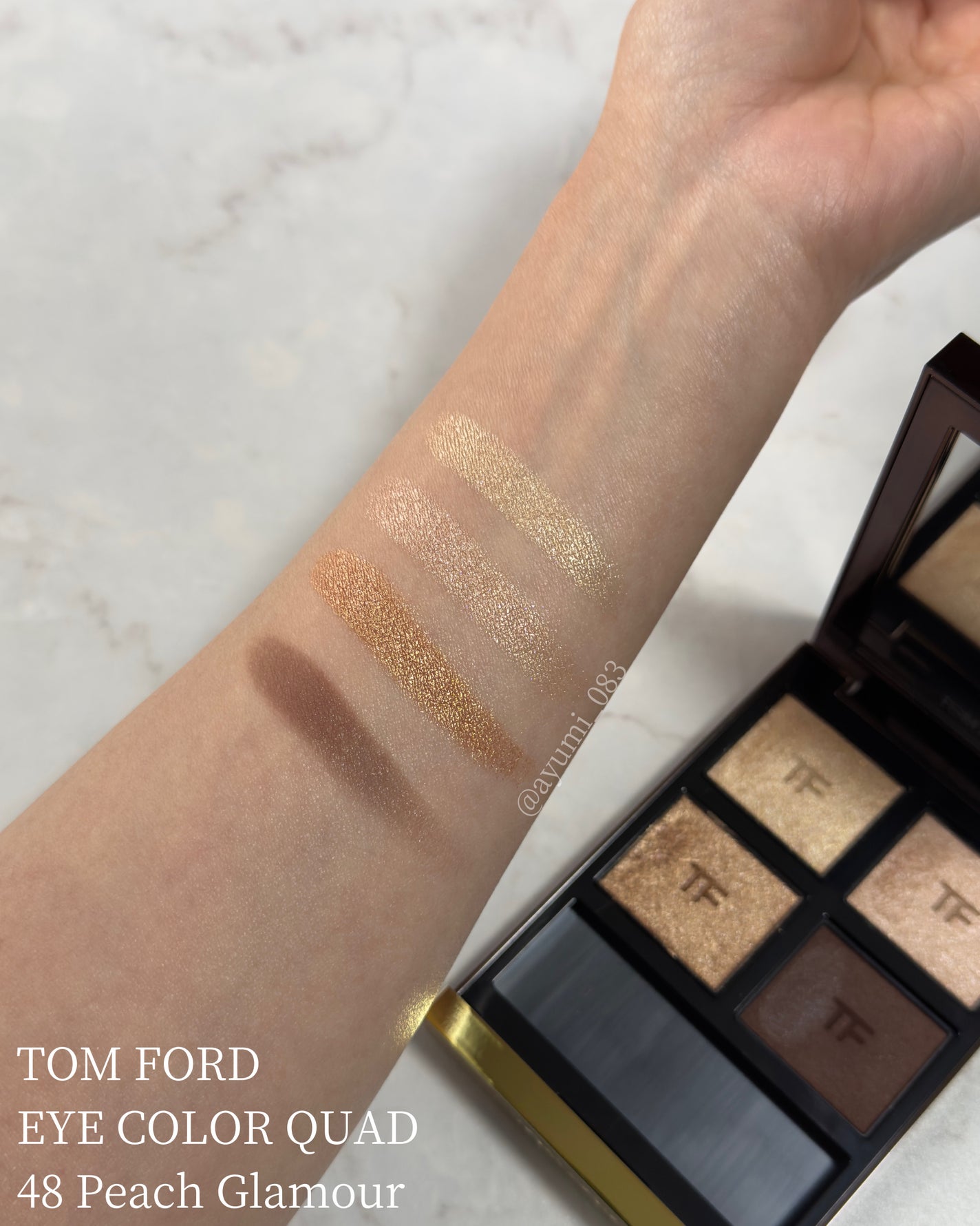 アイ カラー クォード/TOM FORD BEAUTY/アイシャドウパレットを使ったクチコミ(2枚目)