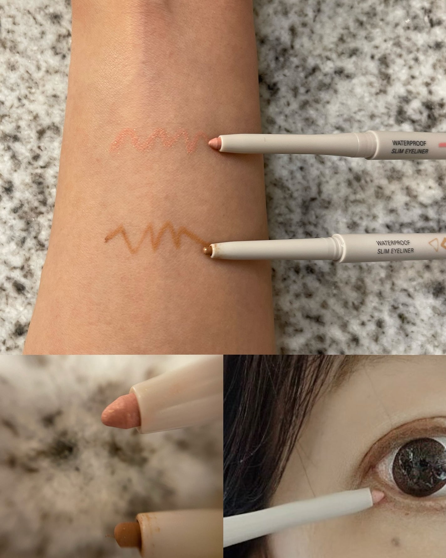 ウォータープルーフ スリム アイライナー/Tooq/ジェルアイライナーを使ったクチコミ(5枚目)