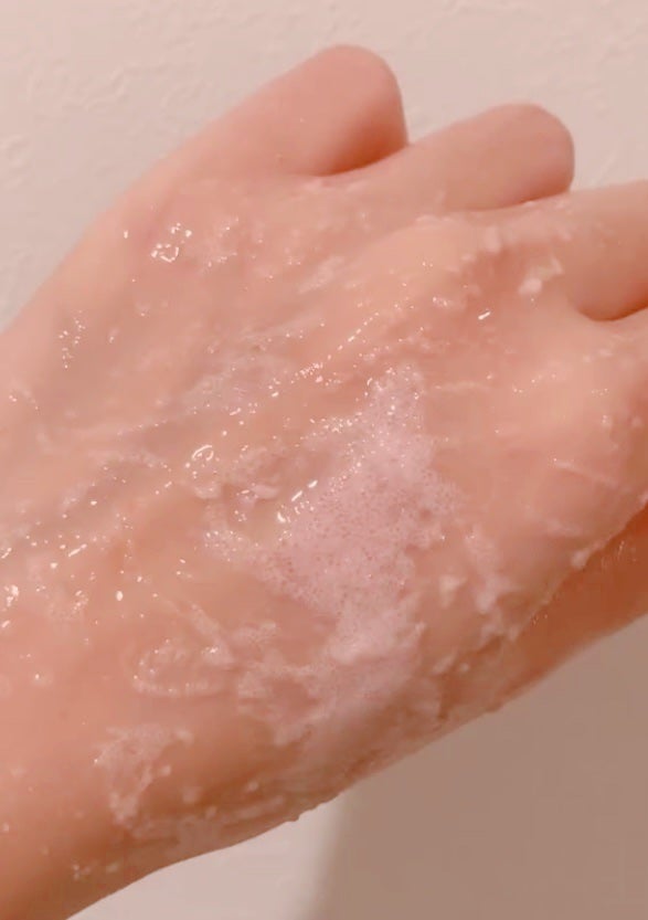 キューミースウィートボムタラソスクラブ ピオニーブーケの香り/AGARISM/ボディスクラブを使ったクチコミ(3枚目)