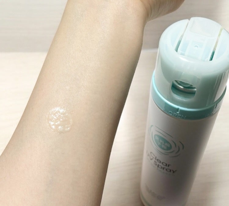 紫外線予報 透明UVスプレーF/紫外線予報/日焼け止めミスト・スプレーを使ったクチコミ(3枚目)