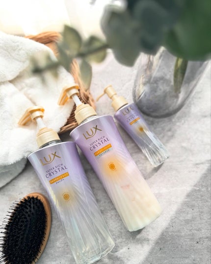 スーパーリッチクリスタル マルチダメージリペア シャンプー/トリートメント/LUX/市販シャンプーを使ったクチコミ(1枚目)