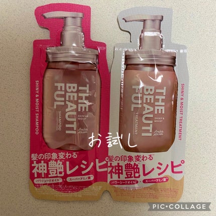 シャイニー&モイスト シャンプー/ヘアトリートメント/アミノメイソン/市販シャンプーを使ったクチコミ(1枚目)