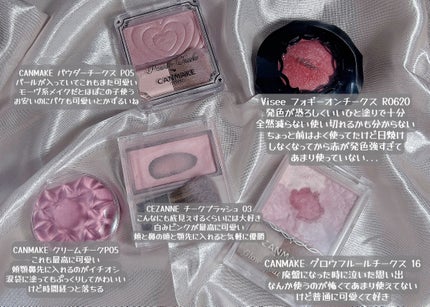 Dior ディオールスキン ルージュ ブラッシュ カラー&グロウのクチコミ「私が今持っているチークを全てまとめました
プチプラからデパコス、廃盤まで多数ありますが少しでも.....」(2枚目)
