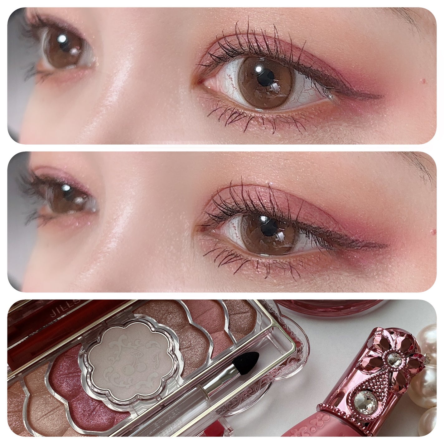 ジルスチュアート ミッドナイトチェリー コレクション/JILL STUART/メイクアップキットを使ったクチコミ(4枚目)