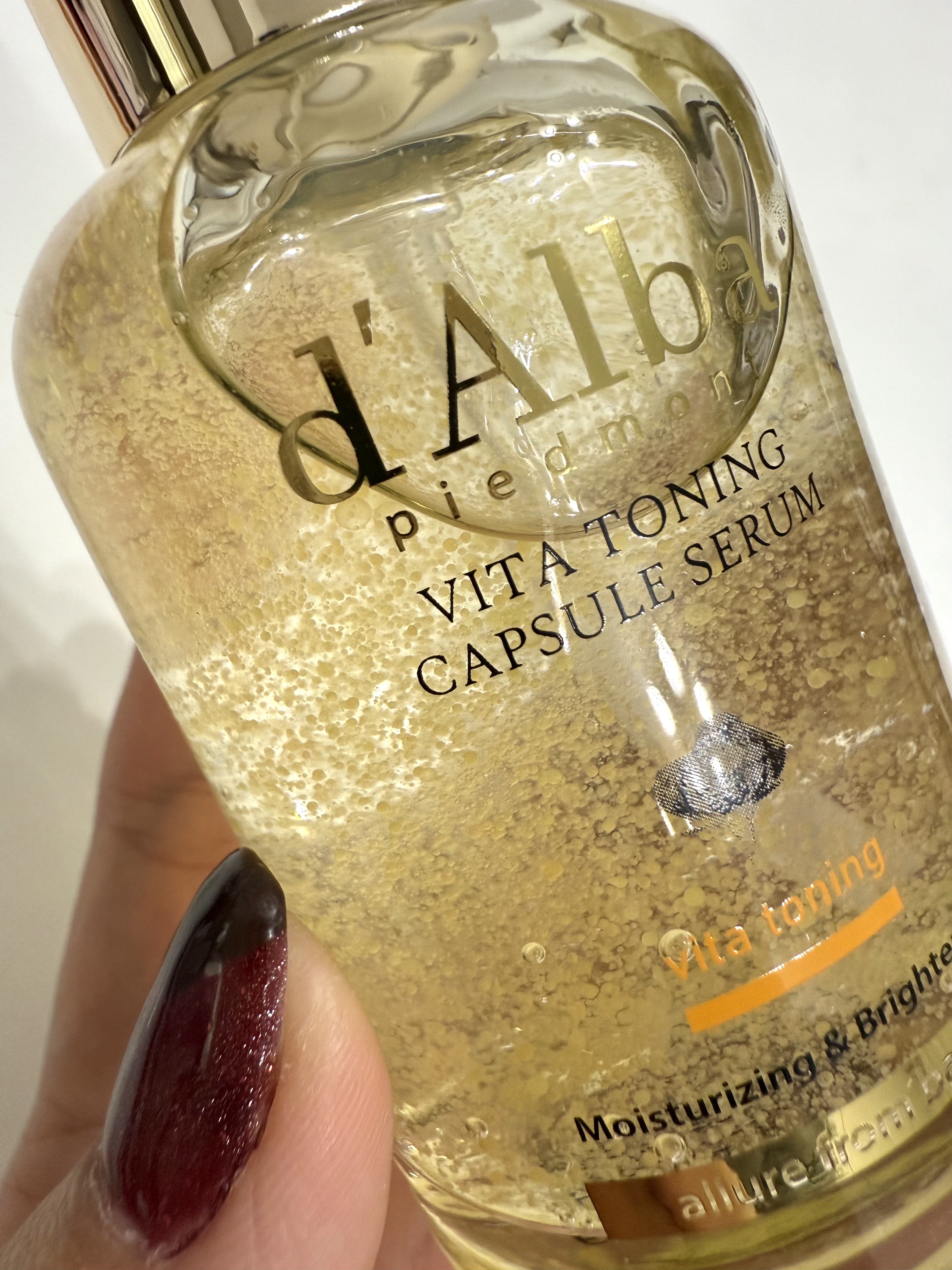 ビタトーニングセラムトナー/ダルバ/化粧水を使ったクチコミ（2枚目）