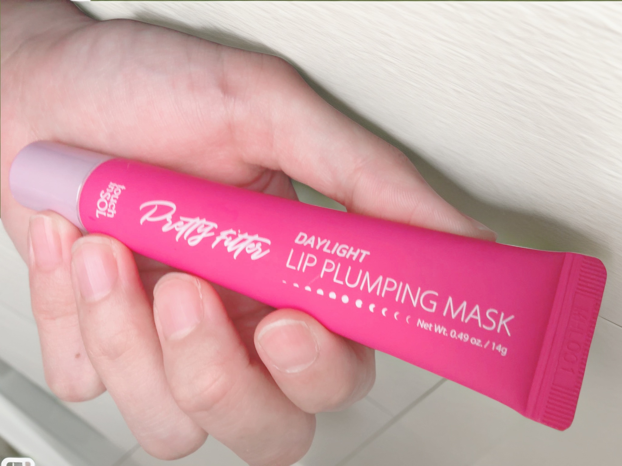 プリティーフィルターデイライトリッププランピングマスク/touch in SOL /リップマスクを使ったクチコミ（1枚目）
