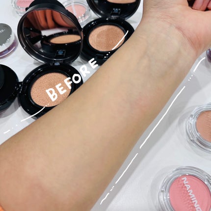 ネーミング フラッフィーパウダーブラッシュ/NAMING./パウダーチークを使ったクチコミ(6枚目)