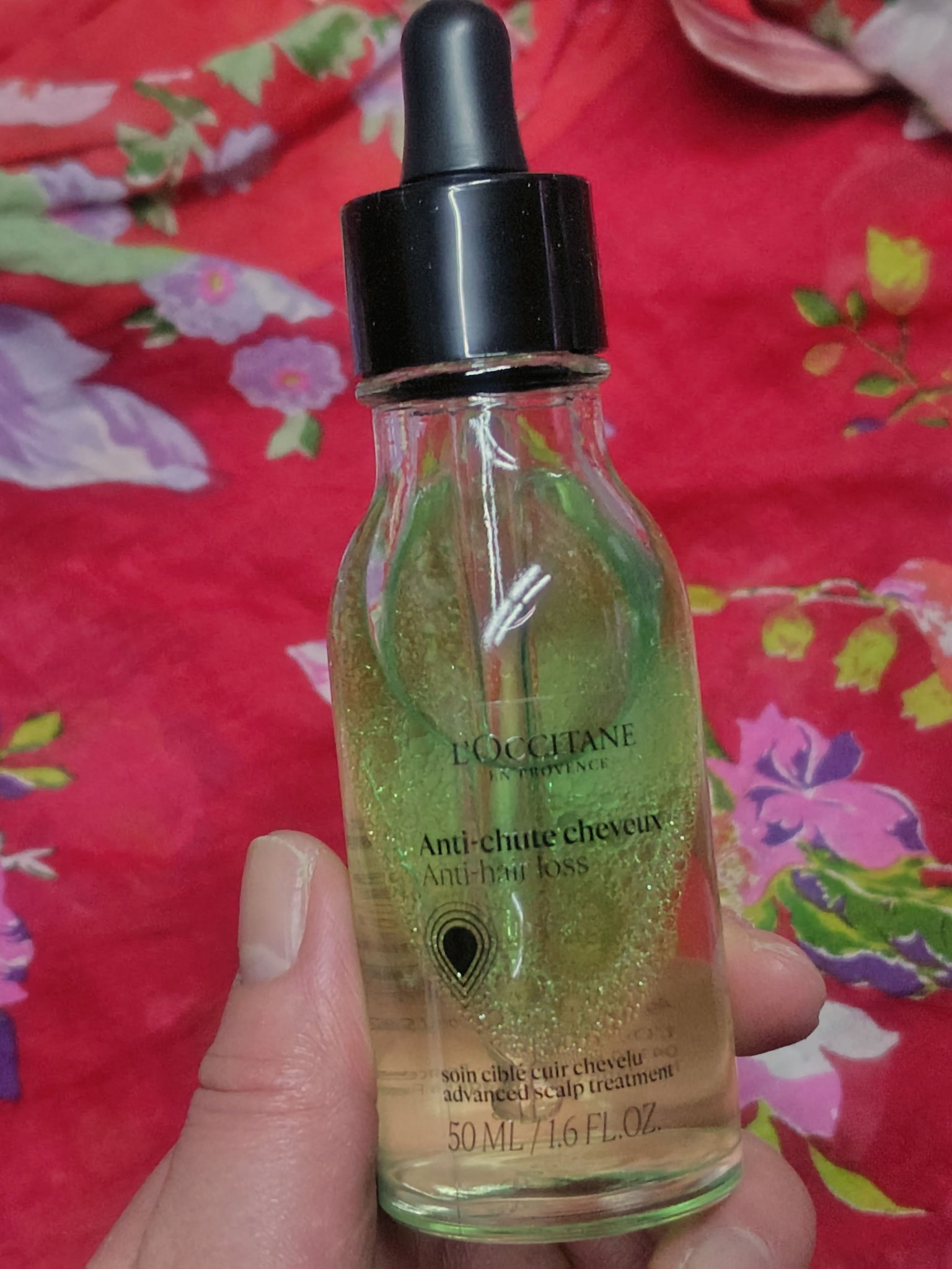 薬用 メディカル アンチヘアロスセラム/L'OCCITANE/頭皮ローションを使ったクチコミ（2枚目）