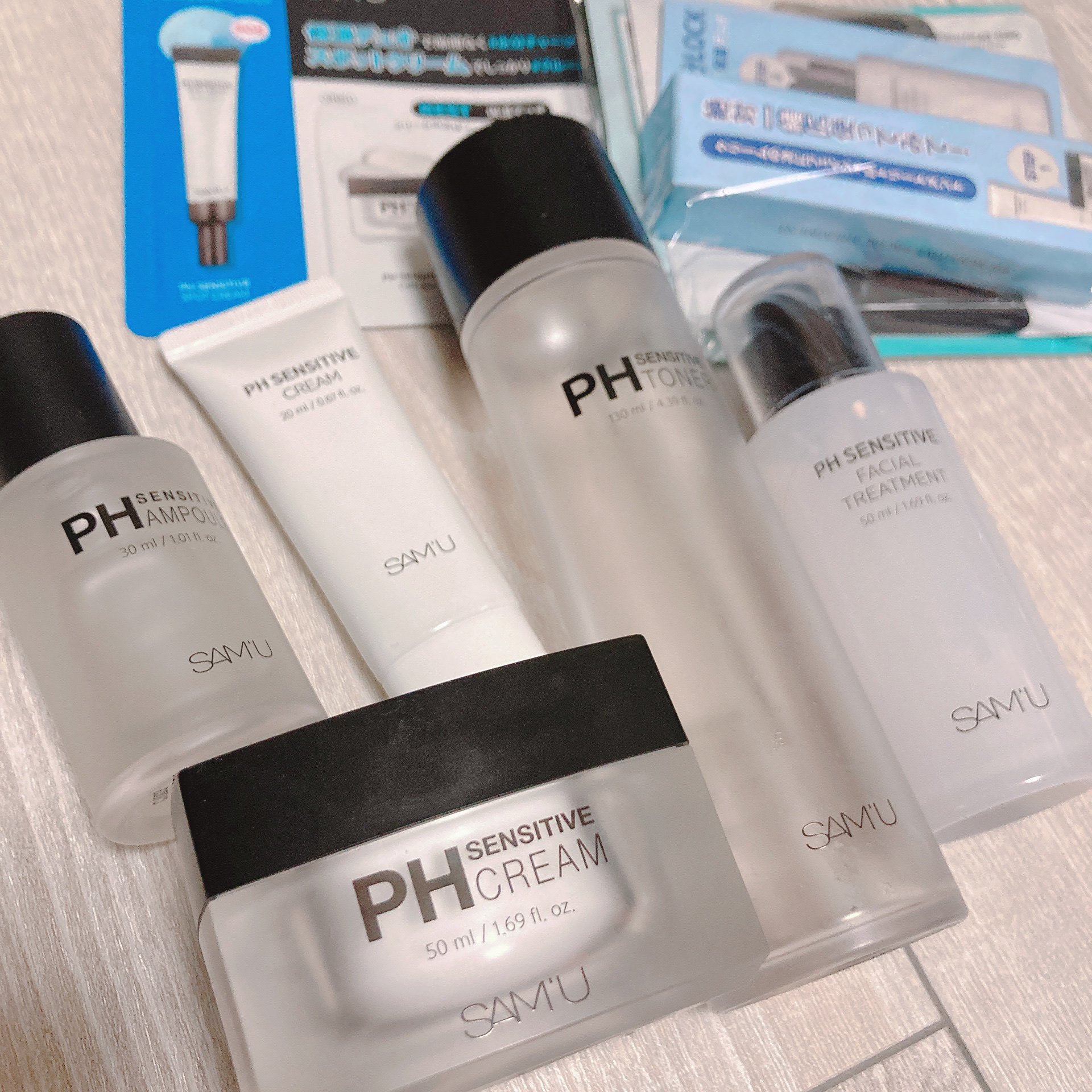 PHセンシティブアンプル/SAM'U/美容液を使ったクチコミ（1枚目）