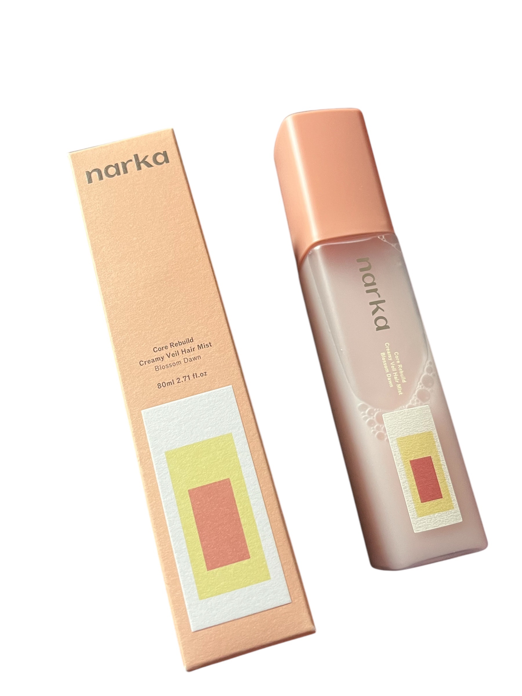 クリーミーベールヘアミスト ブロッサムダン/narka/ヘアミストを使ったクチコミ（1枚目）