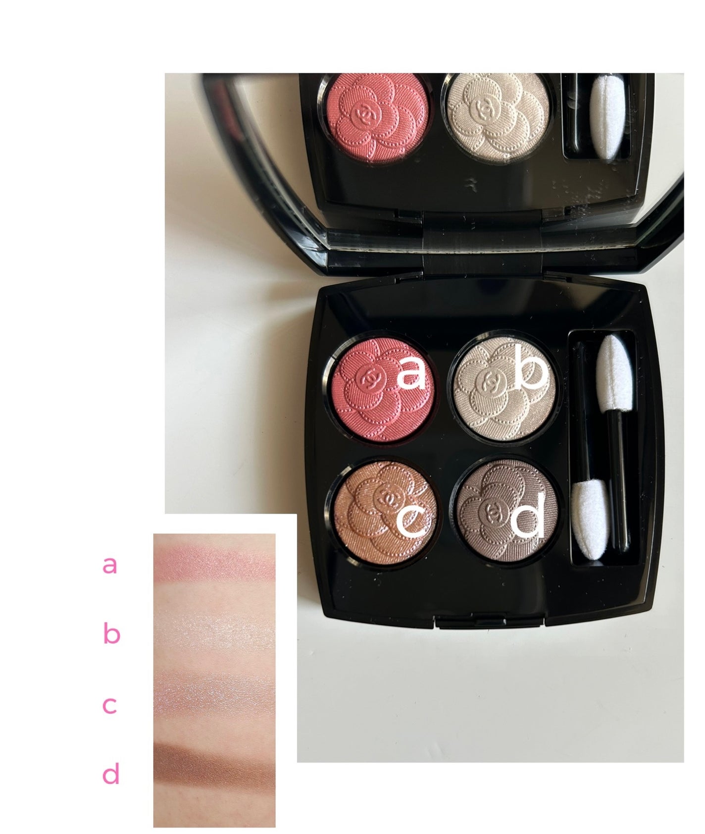 レ キャトル オンブル/CHANEL/アイシャドウパレットを使ったクチコミ(2枚目)