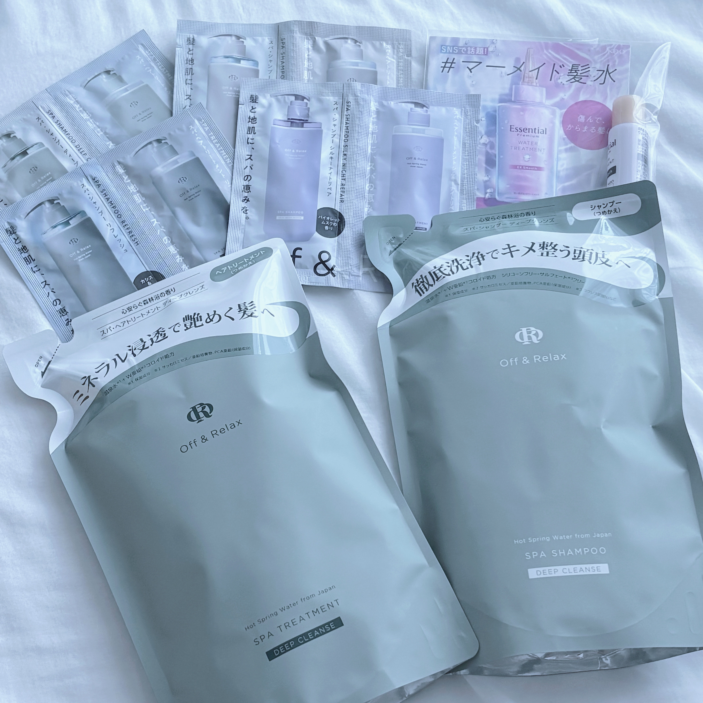 スパ・シャンプー／ヘアトリートメント モイスチャー/Off&Relax/市販シャンプーを使ったクチコミ（2枚目）