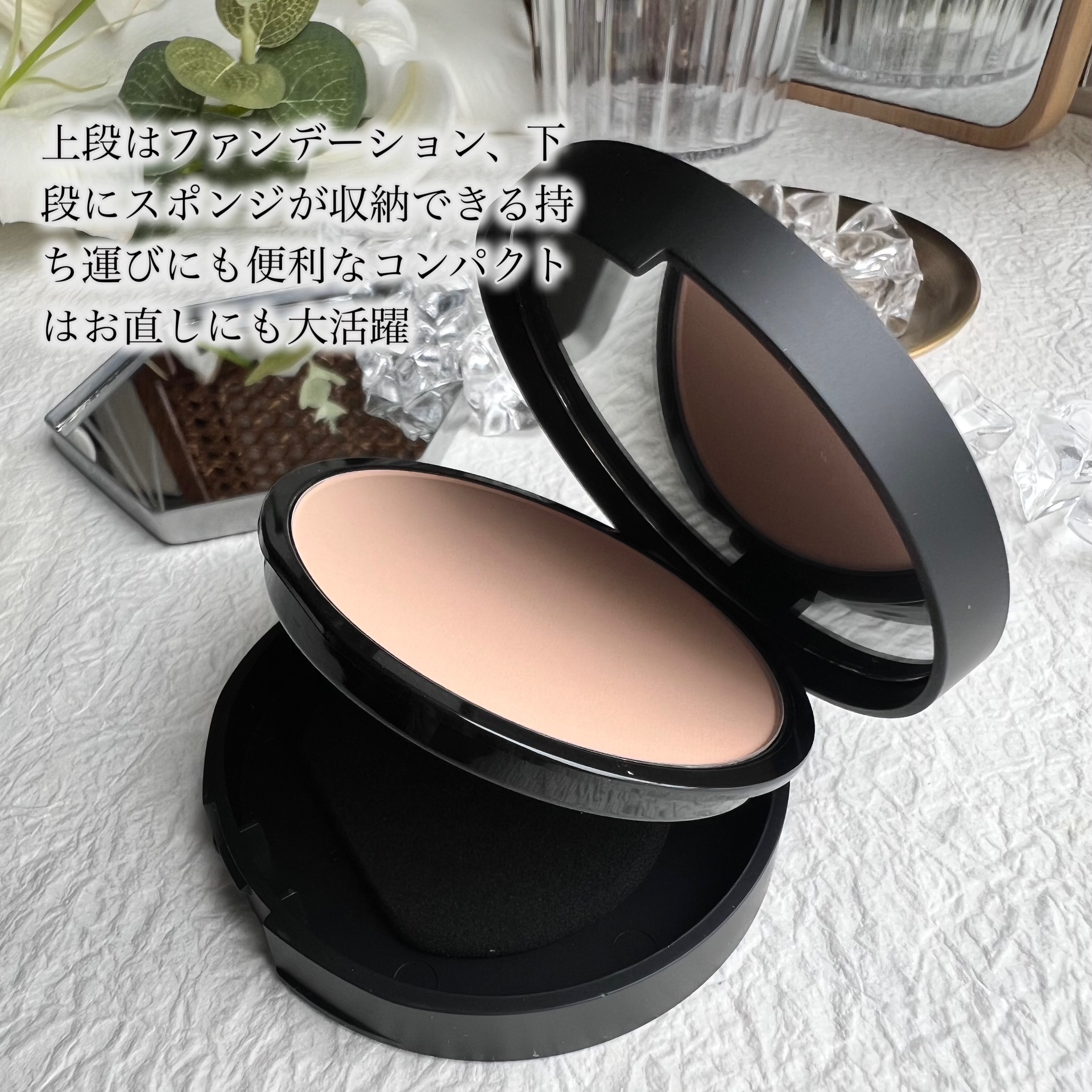bareMinerals ベアプロ 24HR パウダー ファンデーションのクチコミ「bareMinerals
ベアプロ 24HR パウダーファンデーション(全7色)
  容量8g.....」（3枚目）