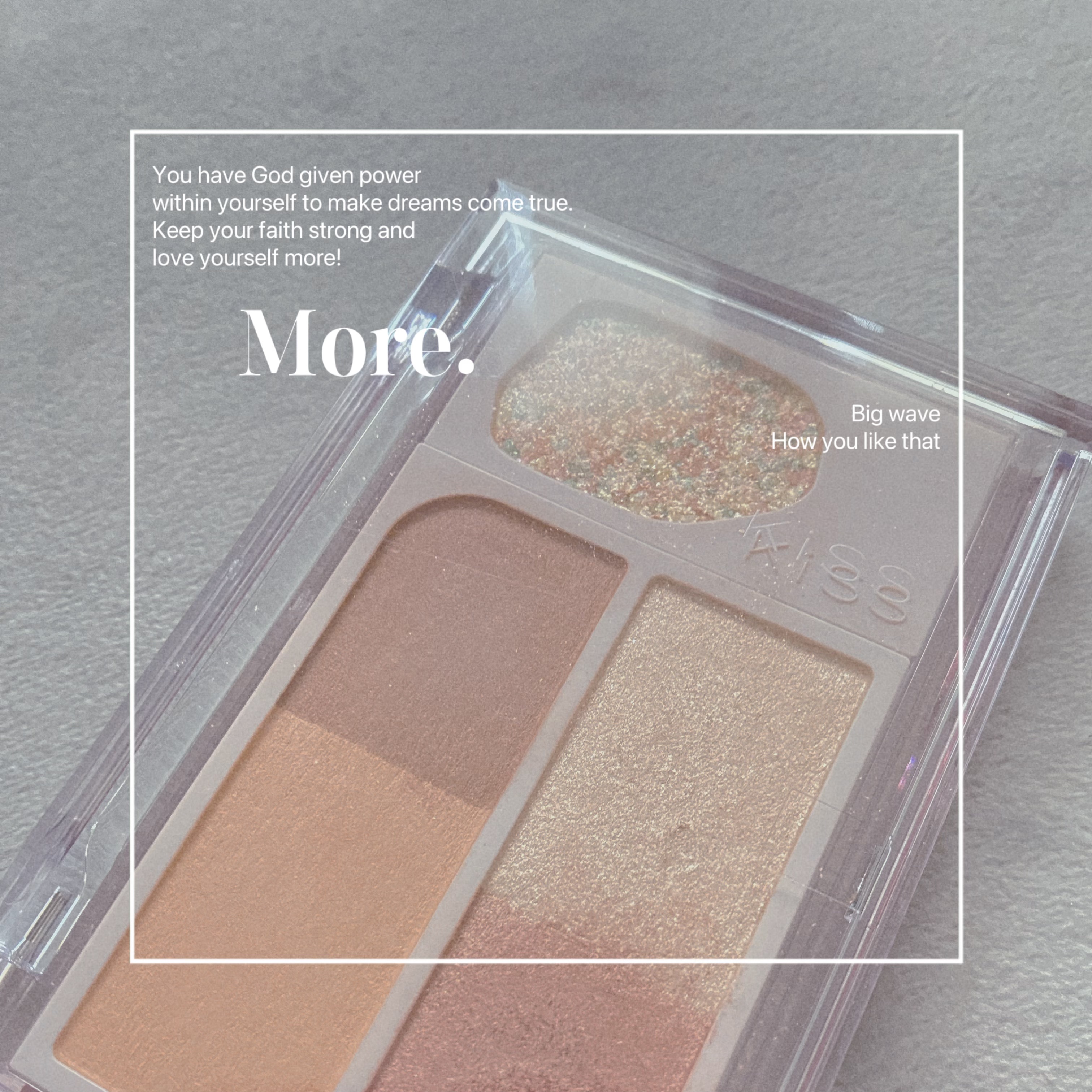 カクテルデイズ/KiSS/アイシャドウパレットを使ったクチコミ（1枚目）