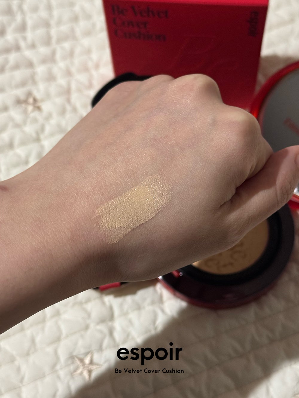 ビーベルベットカバークッション/espoir/クッションファンデーションを使ったクチコミ(3枚目)