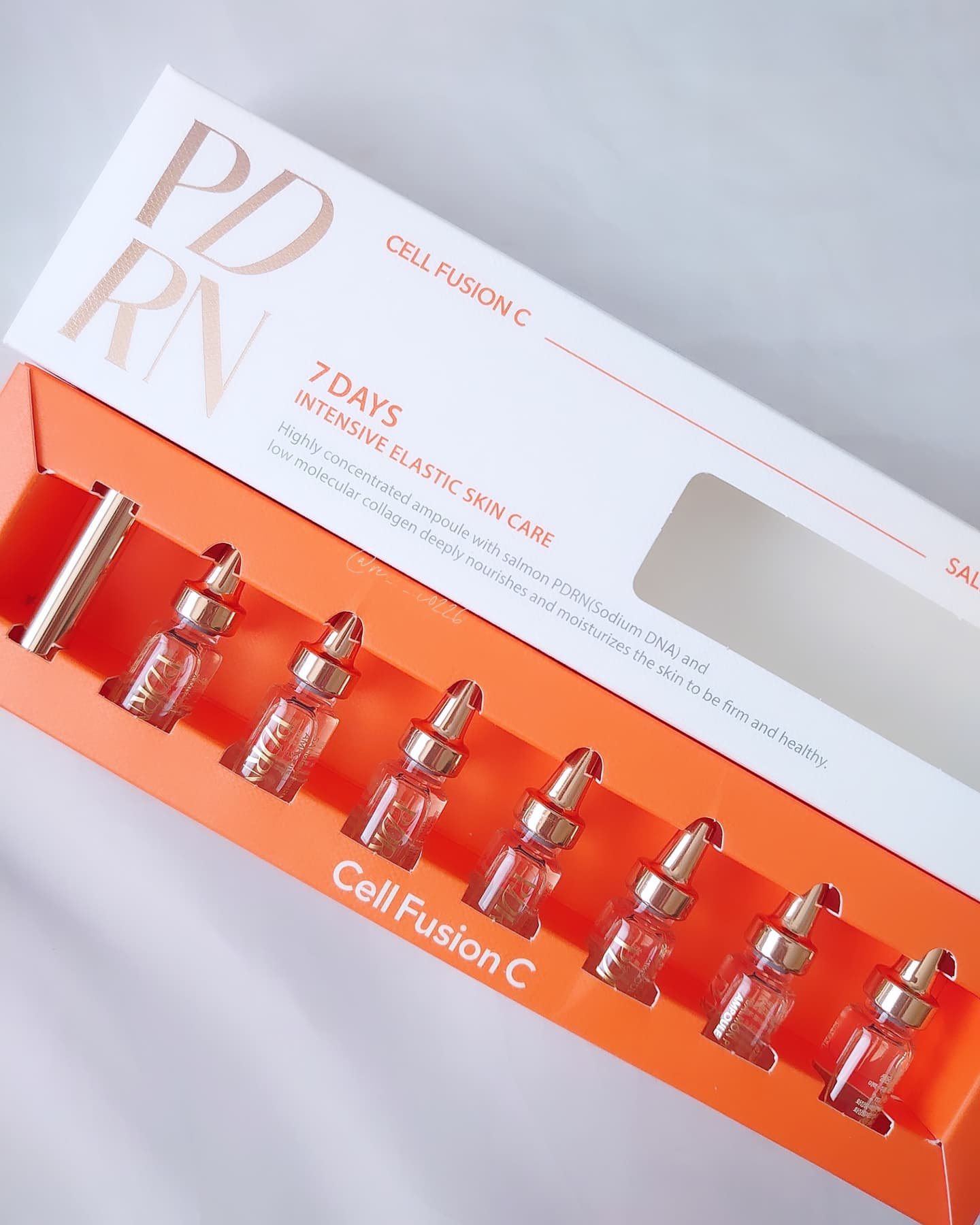 サーモンPDRNアンプル/Cell Fusion C(セルフュージョンシー)/美容液を使ったクチコミ（1枚目）