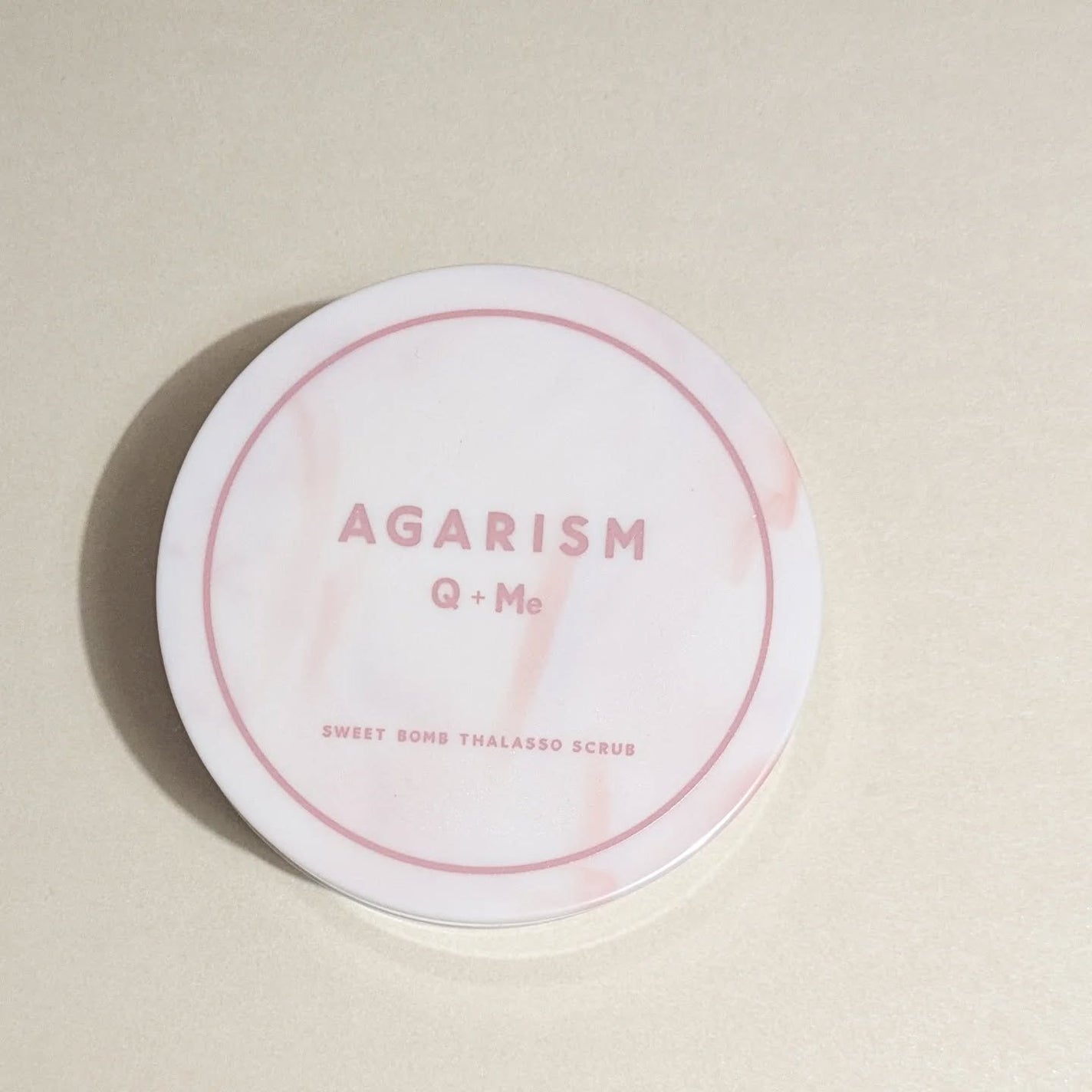 キューミースウィートボムタラソスクラブ ピオニーブーケの香り/AGARISM/ボディスクラブを使ったクチコミ(1枚目)