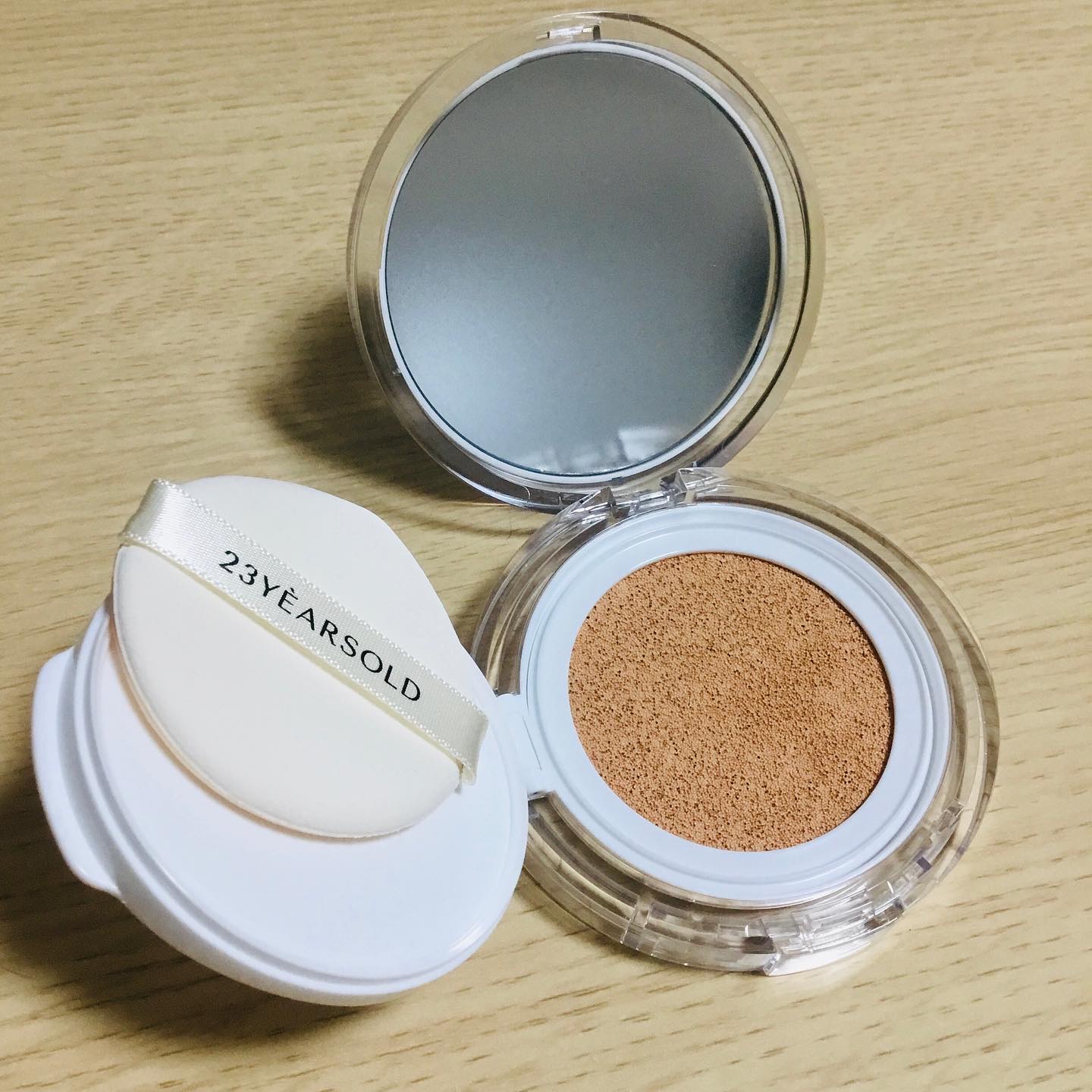 ハートリーフシーンカバークッション/23years old/クッションファンデーションを使ったクチコミ（2枚目）