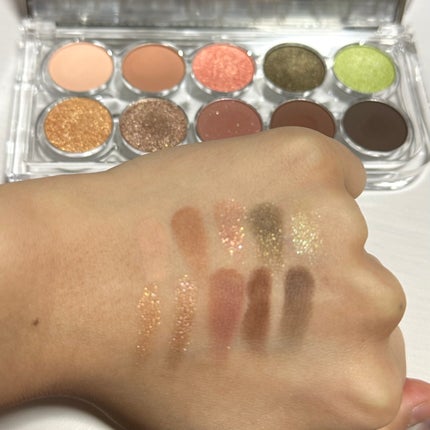 ライトオンアイズシャドウパレット/ルミル/アイシャドウパレットを使ったクチコミ(4枚目)