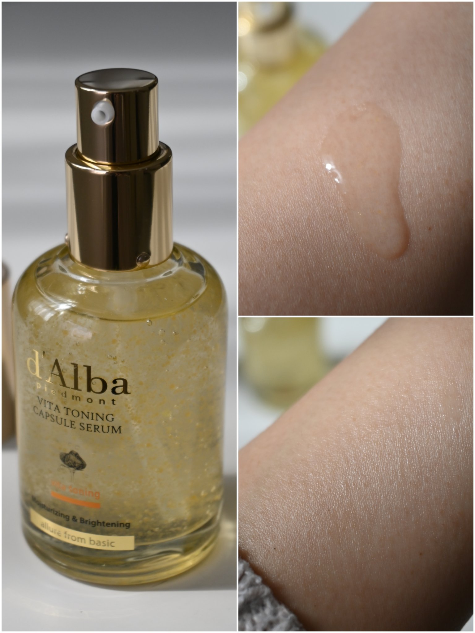 ビタトーニングカプセルセラム/ダルバ/美容液を使ったクチコミ（3枚目）