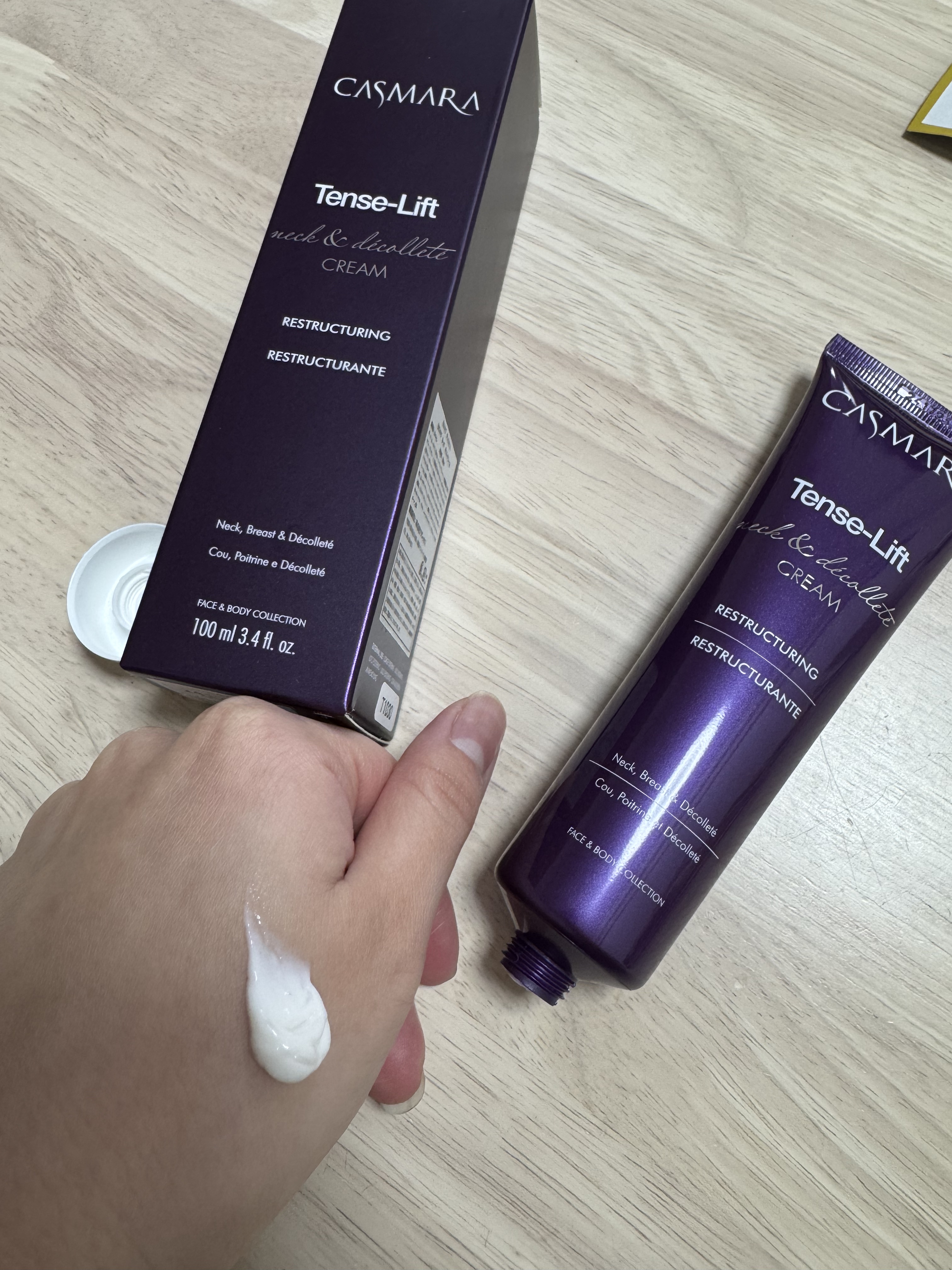 カスマラ テンスリフト/CASMARA/ネック・デコルテケアを使ったクチコミ（2枚目）