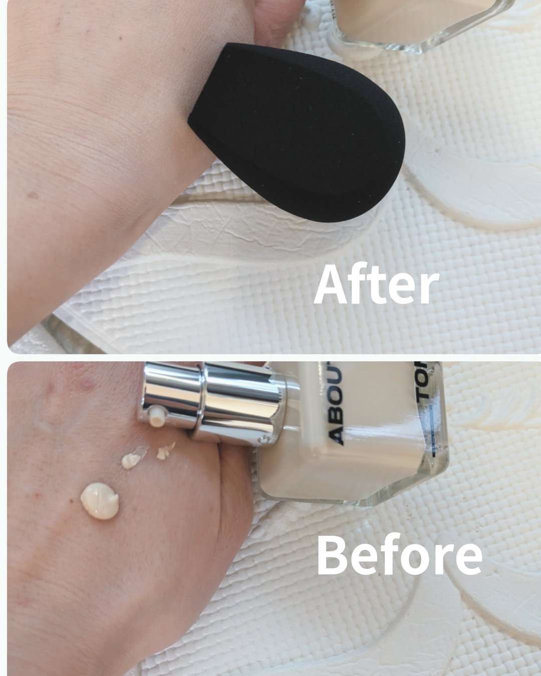 スキンレイヤーフィットファンデーション/ABOUT TONE/リキッドファンデーションを使ったクチコミ（2枚目）