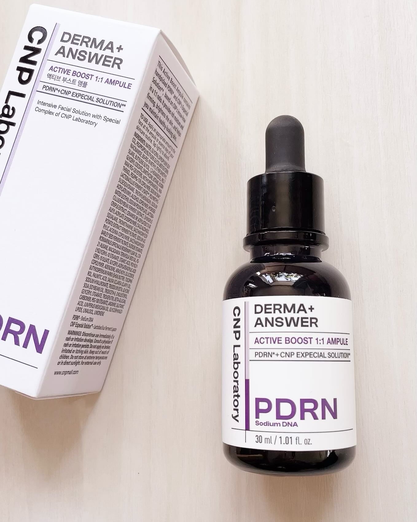 ダーマアンサー PDRN アクティブブースト1:1アンプル/CNP Laboratory/美容液を使ったクチコミ（3枚目）