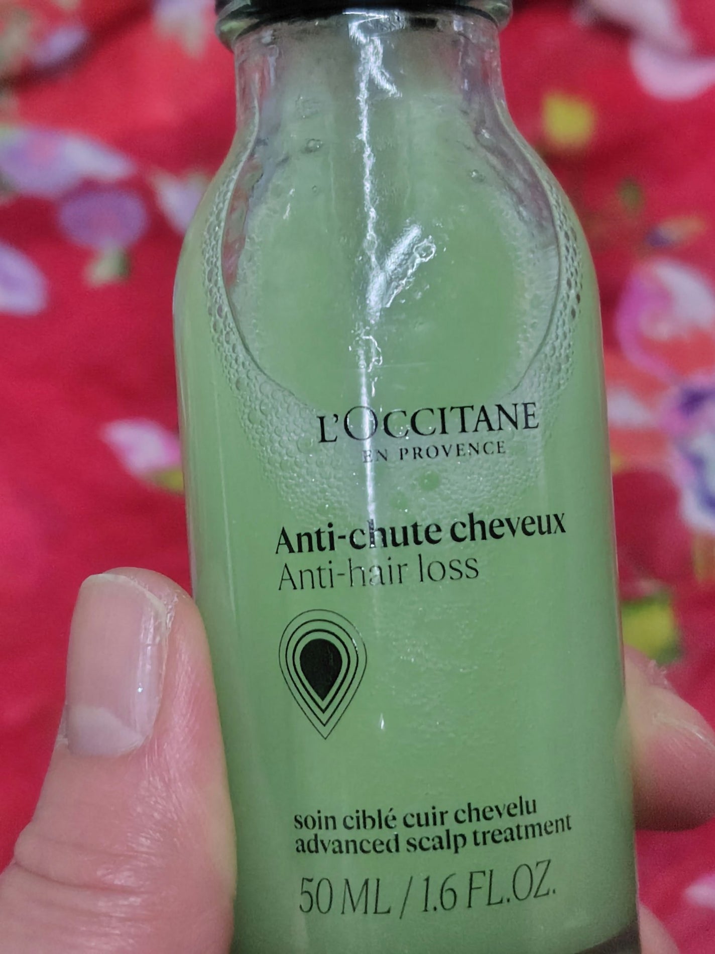 薬用 メディカル アンチヘアロスセラム/L'OCCITANE/頭皮ローションを使ったクチコミ(3枚目)