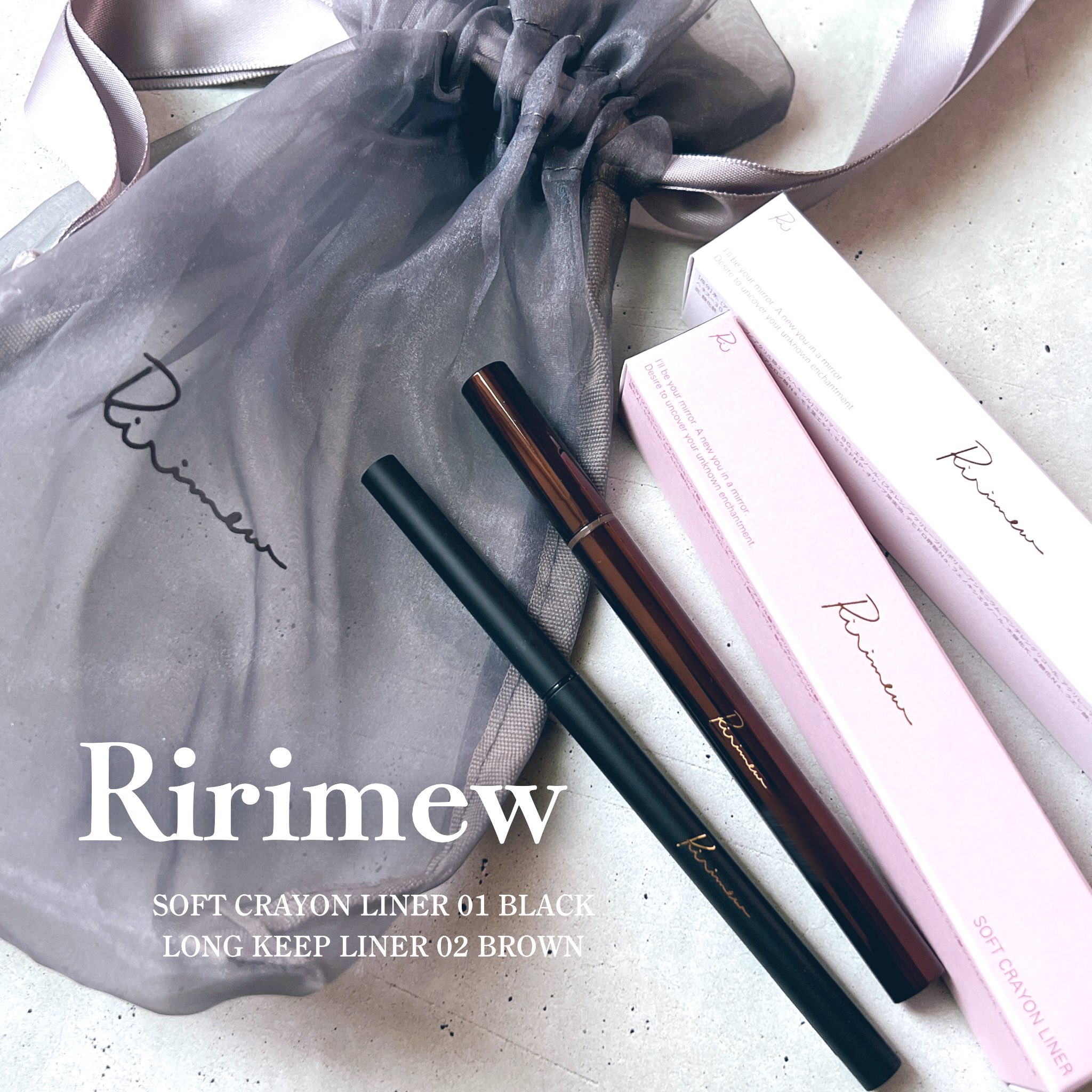 リリミュウ ロングキープライナー/Ririmew/リキッドアイライナーを使ったクチコミ（1枚目）