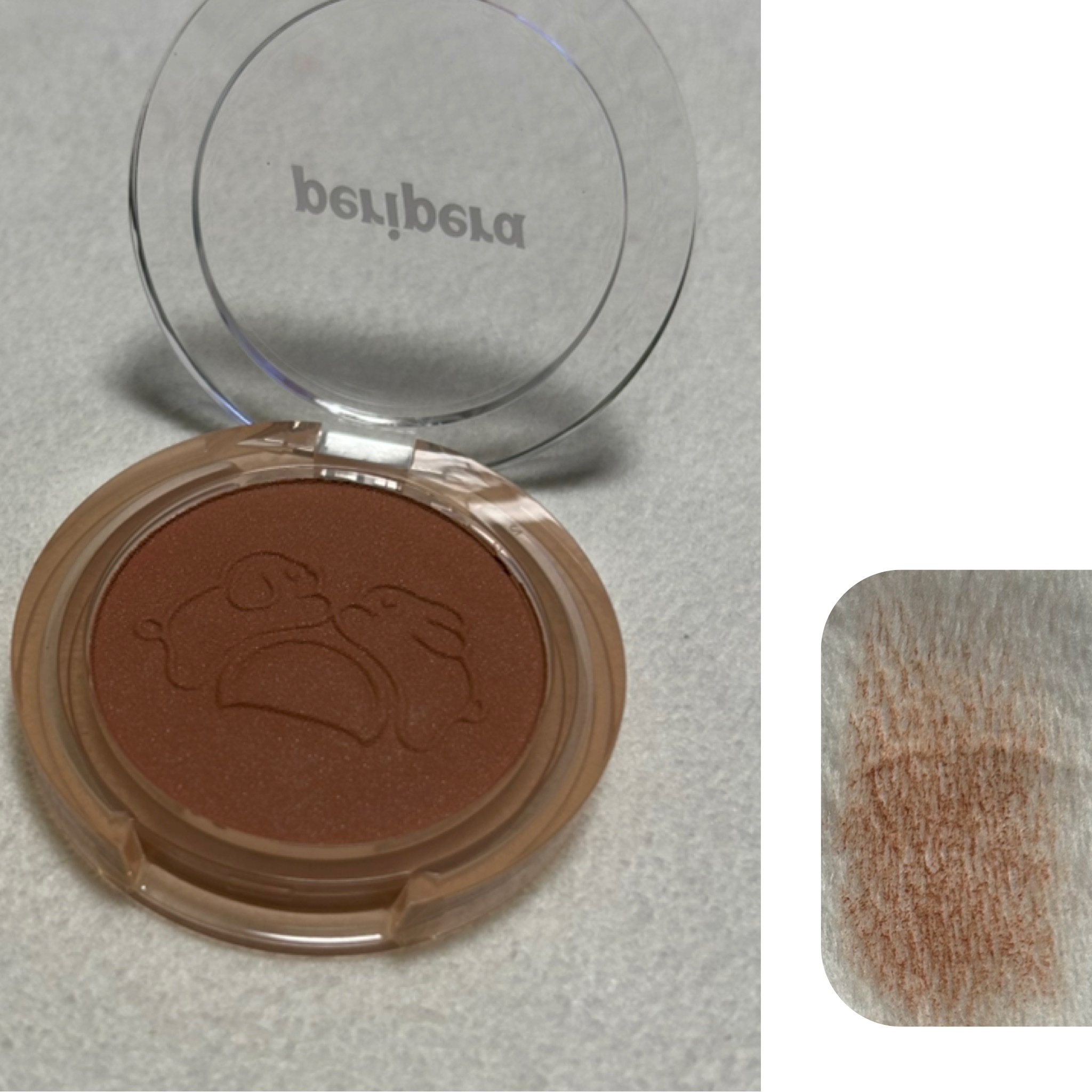 ピュア ブラッシュド サンシャイン チーク/PERIPERA/パウダーチークを使ったクチコミ（3枚目）