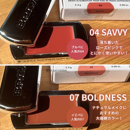 BRAYE LIPSLEEK/BRAYE/口紅を使ったクチコミ(3枚目)