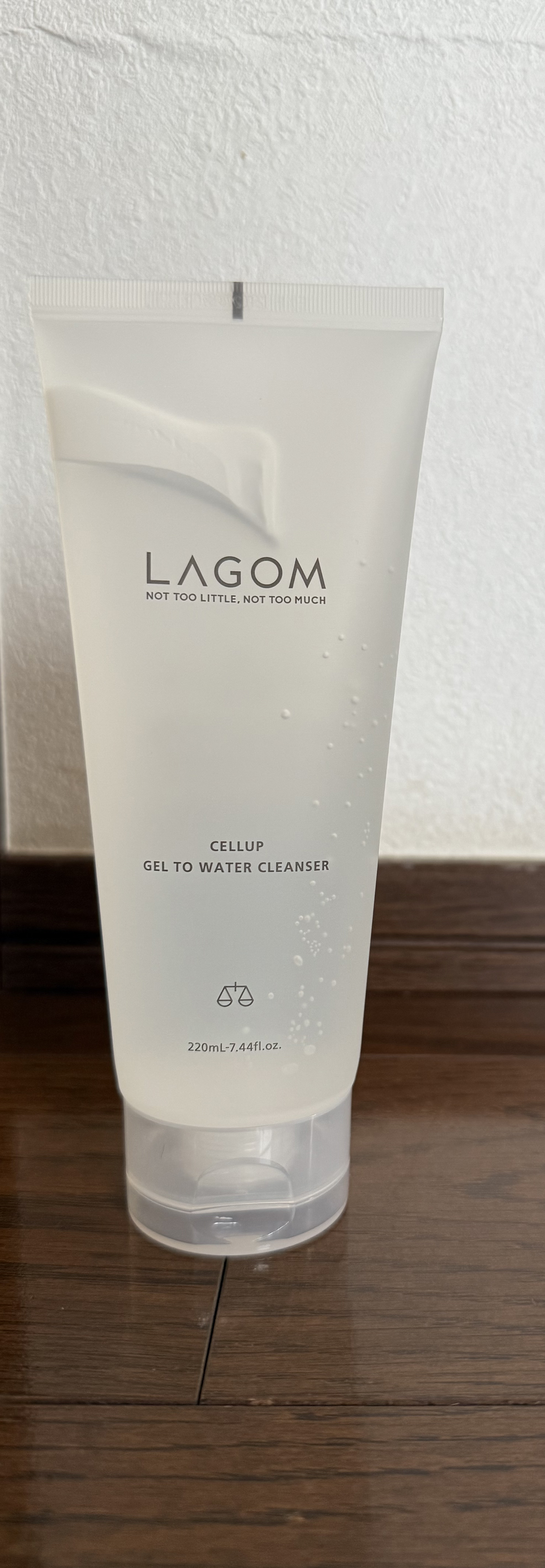 ラゴム ジェルトゥウォーター クレンザー(朝用洗顔)/LAGOM /その他洗顔料を使ったクチコミ（1枚目）