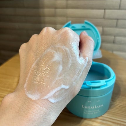 ルルルンクレンジング トーニングバーム MILD BLUE/ルルルン/クレンジングバームを使ったクチコミ(8枚目)