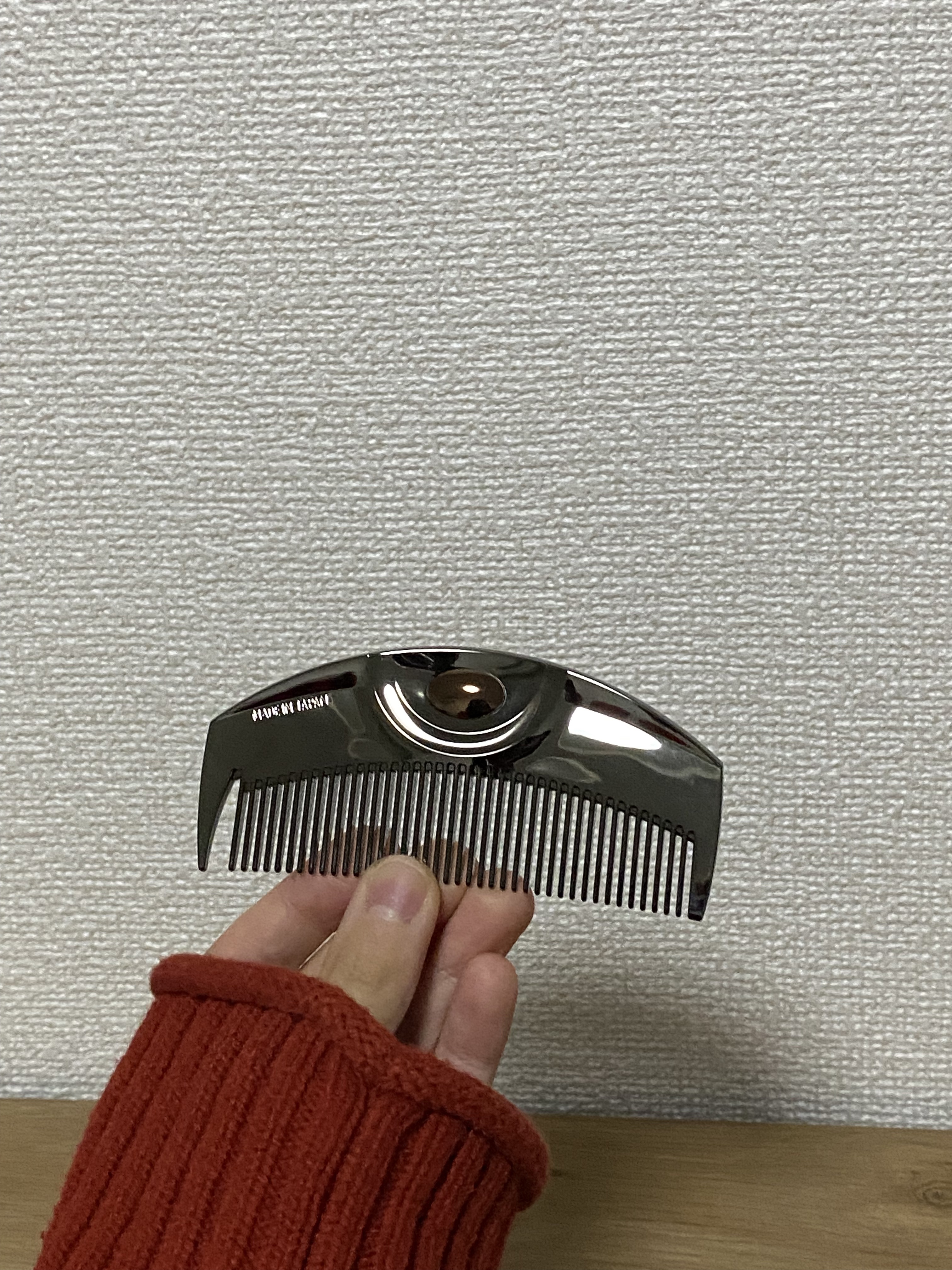 PG ツキ プレミアムブラック/LOVECHROME/ヘアコームを使ったクチコミ（1枚目）