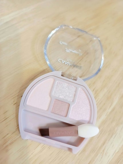 プランぷくコーデアイズ/キャンメイク/パウダーアイシャドウを使ったクチコミ(4枚目)