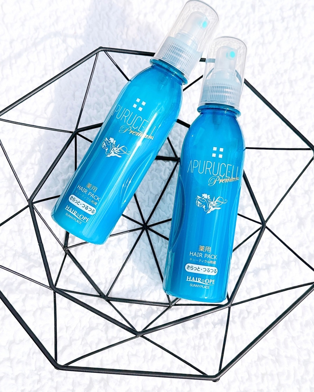 アプルセル プレミアム 薬用 CH ヘアパック さらっと・つるつる/サニープレイス/アウトバストリートメントを使ったクチコミ（1枚目）