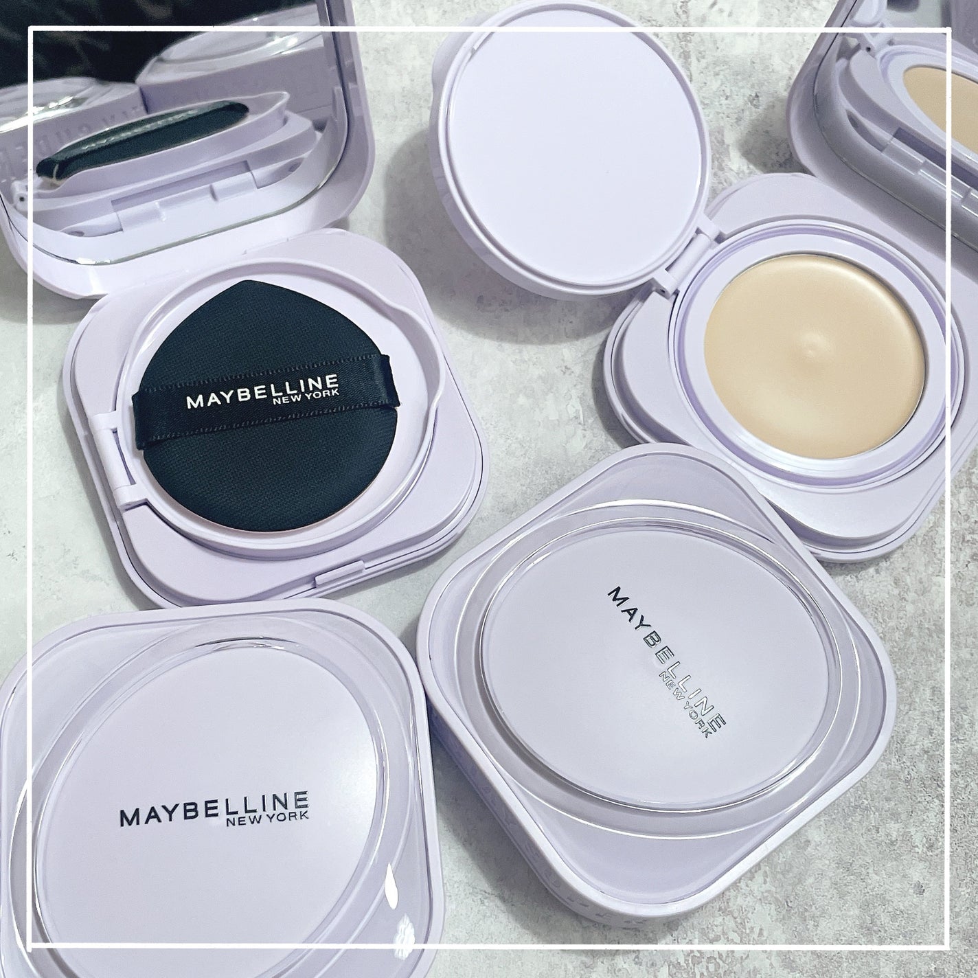 SPステイ クリームパクト ファンデーション/MAYBELLINE NEW YORK/クリーム・エマルジョンファンデーションを使ったクチコミ(5枚目)