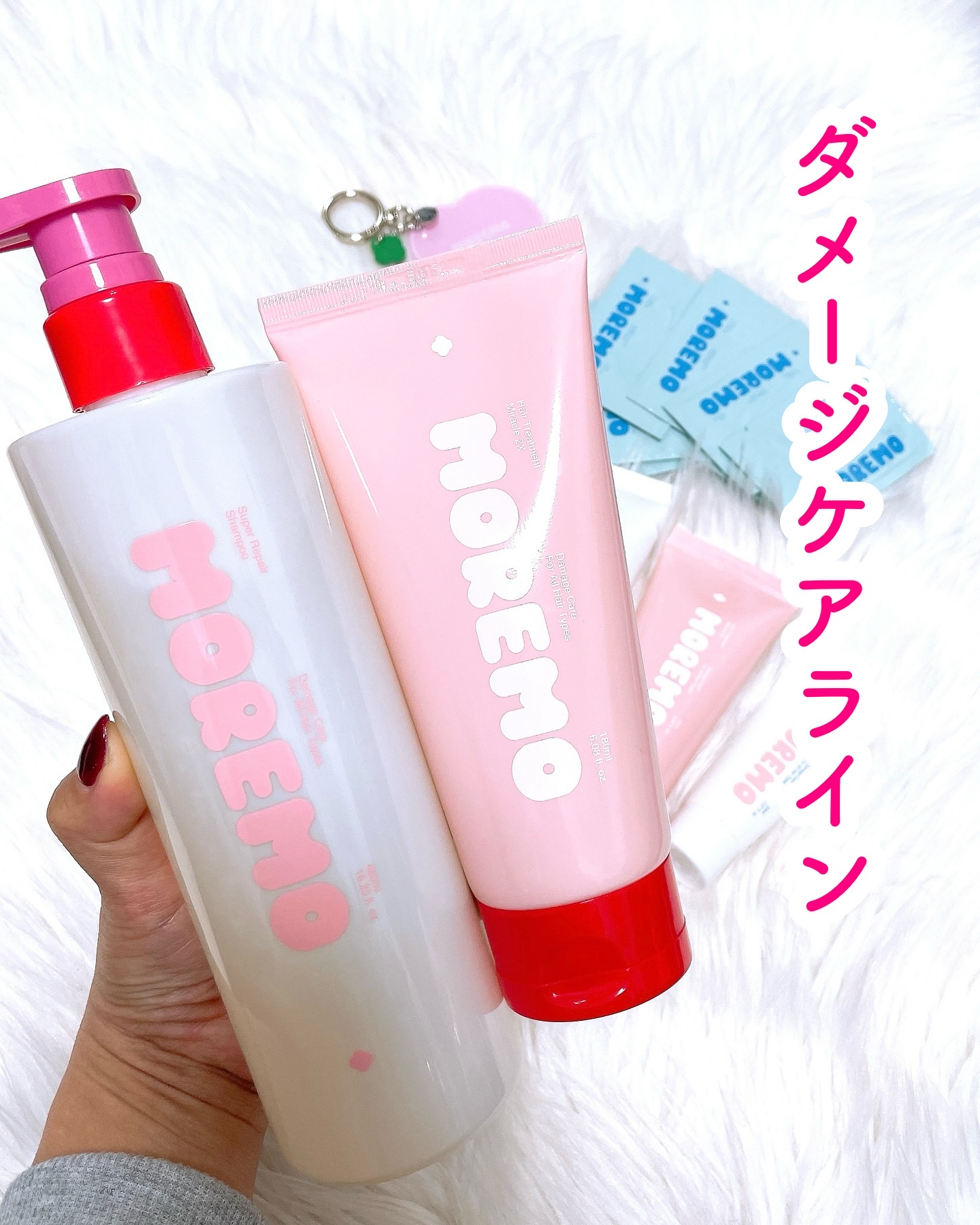 スーパーリペアシャンプー/moremo/ノンシリコンシャンプーを使ったクチコミ（2枚目）