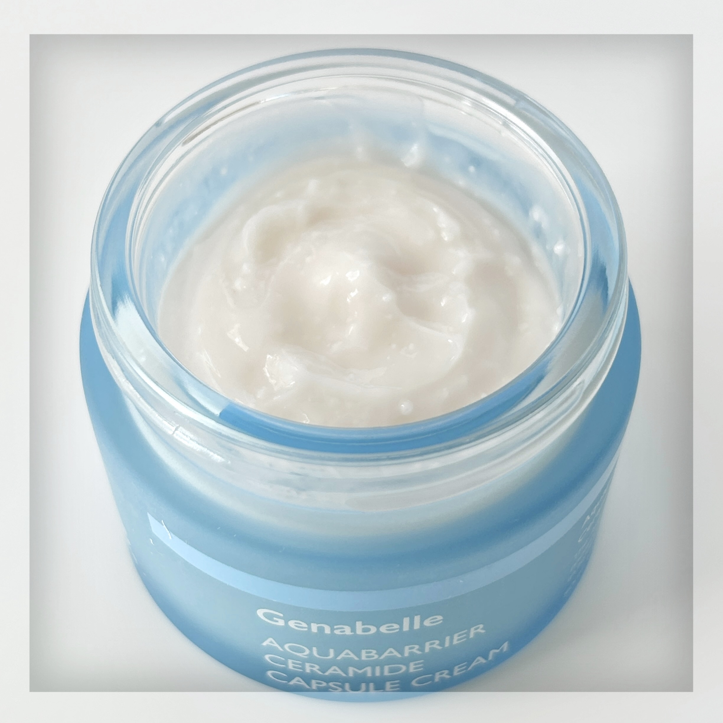 アクアバリアセラミドカプセルクリーム/Genabelle/フェイスクリームを使ったクチコミ（3枚目）