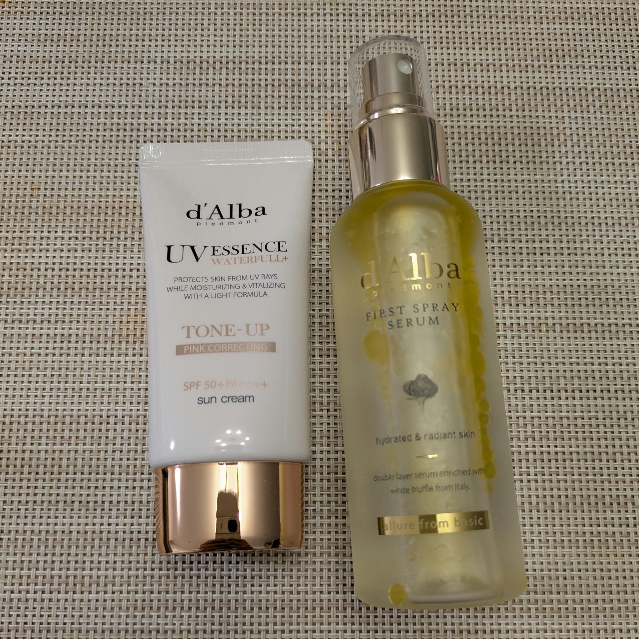 ダルバ ホワイトトリュフファーストスプレーセラム/ダルバ/ミスト状化粧水を使ったクチコミ（1枚目）