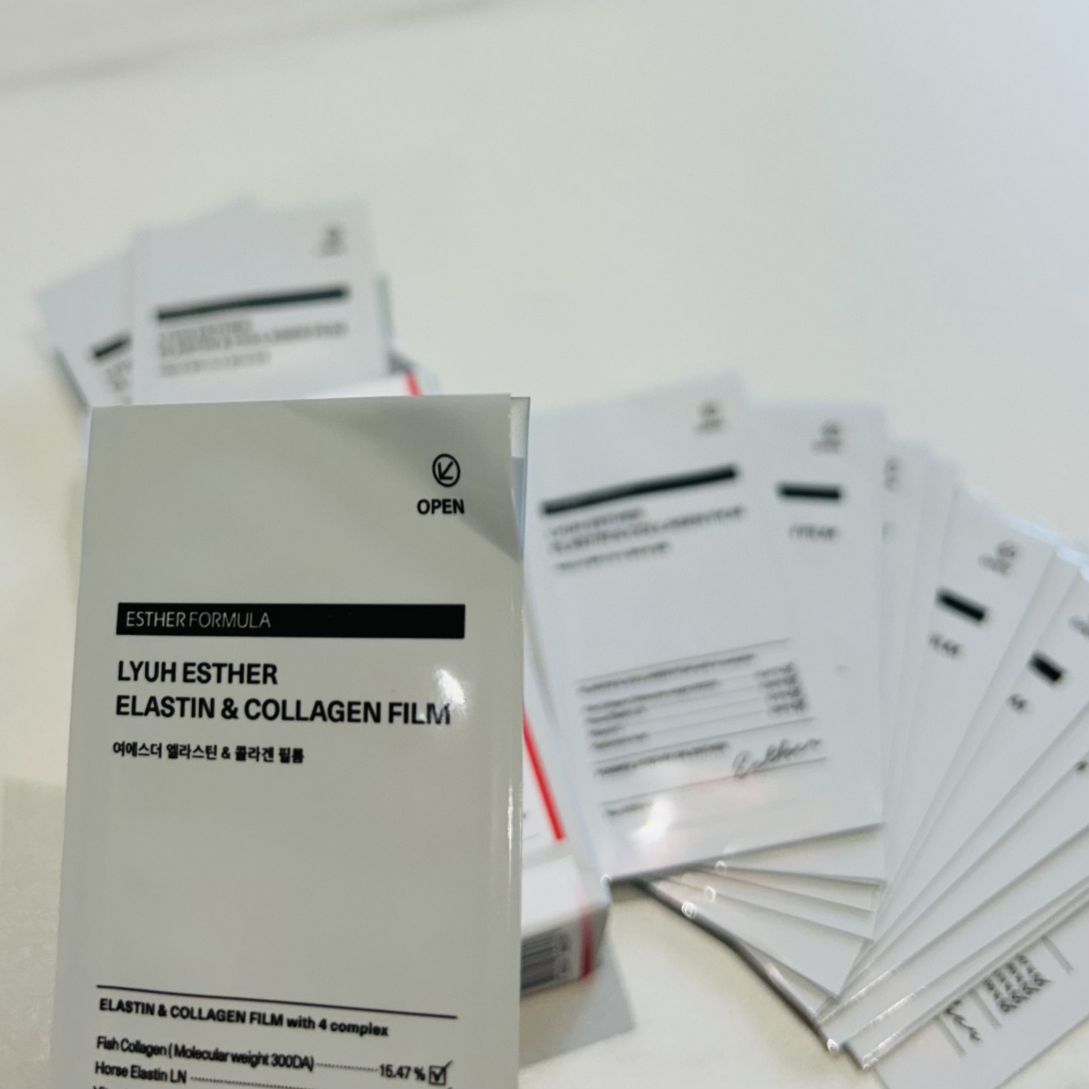 ヨエスターエラスチン＆コラーゲンフィルム/ESTHER FORMULA/健康サプリメントを使ったクチコミ（2枚目）