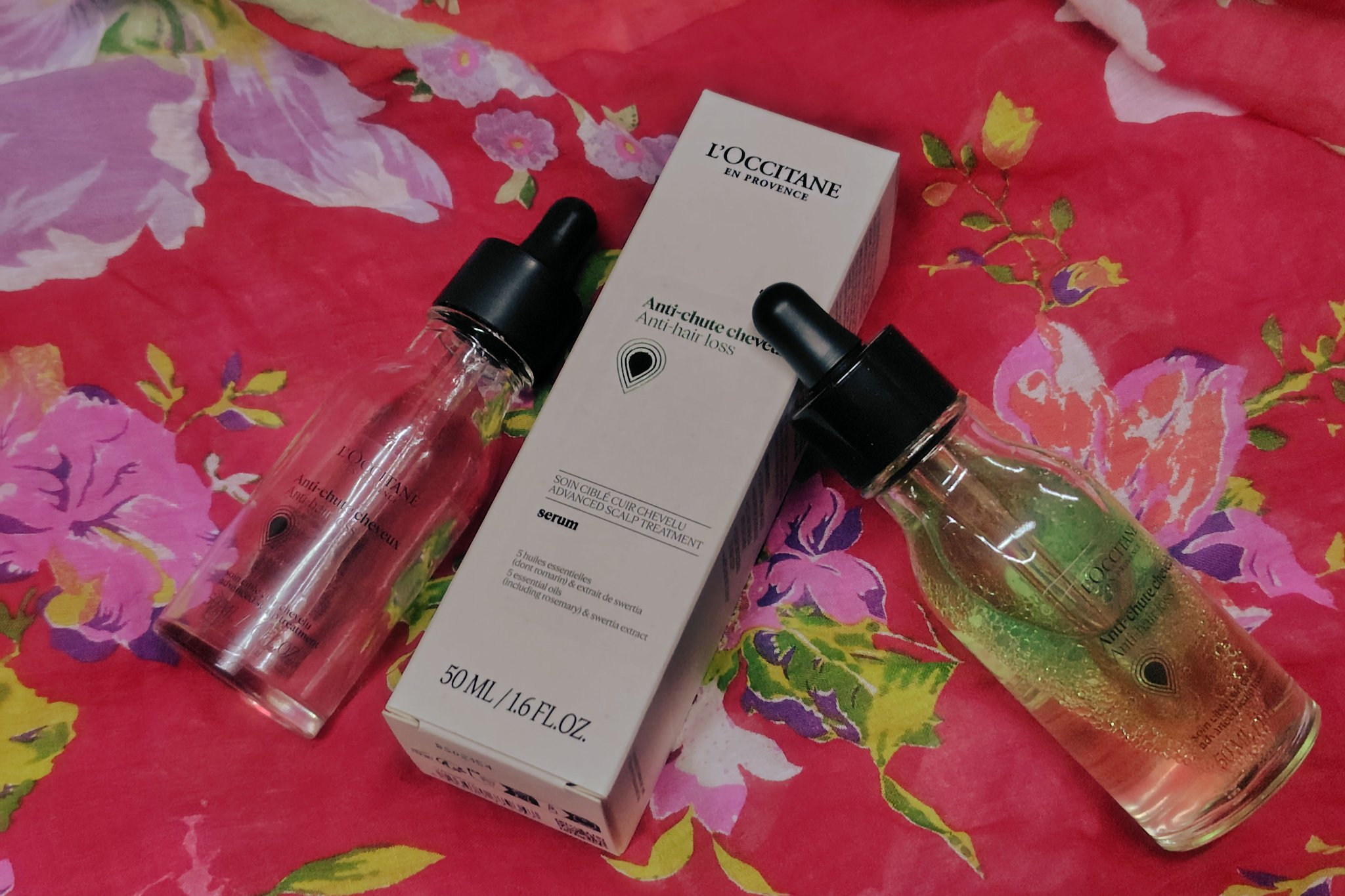 薬用 メディカル アンチヘアロスセラム/L'OCCITANE/頭皮ローションを使ったクチコミ（1枚目）