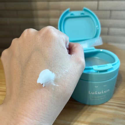 ルルルンクレンジング トーニングバーム MILD BLUE/ルルルン/クレンジングバームを使ったクチコミ(6枚目)