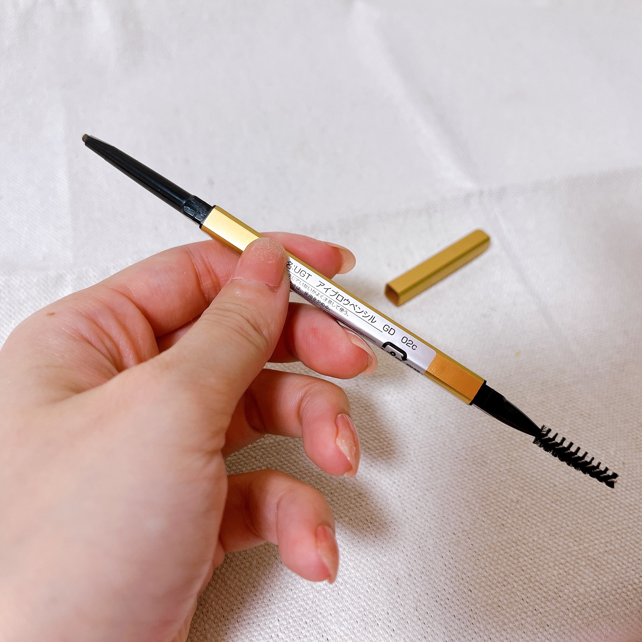 ＵＧＴ　アイブロウペンシル　ＧＤ/U R GLAM/アイブロウペンシルを使ったクチコミ（3枚目）