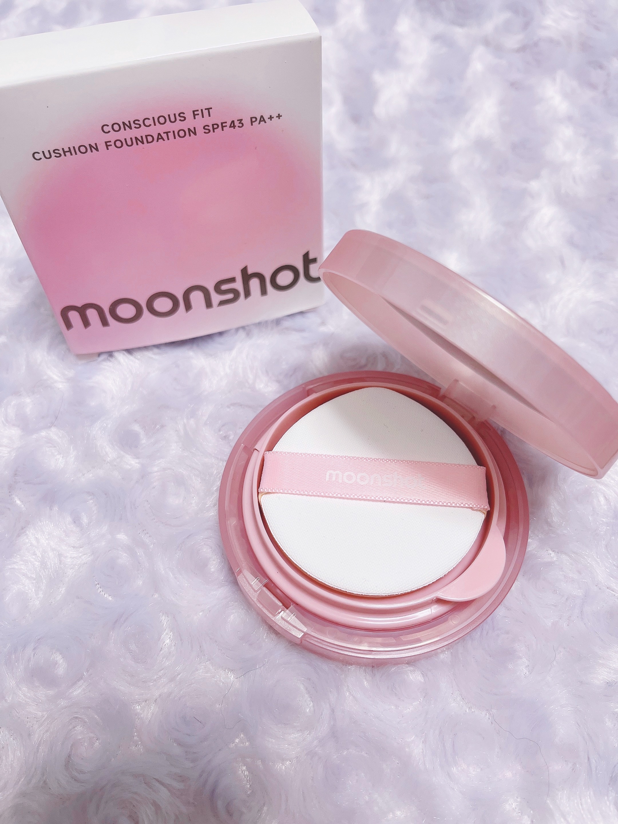 コンシャス フィット クッション ファンデーション/moonshot/クッションファンデーションを使ったクチコミ（3枚目）