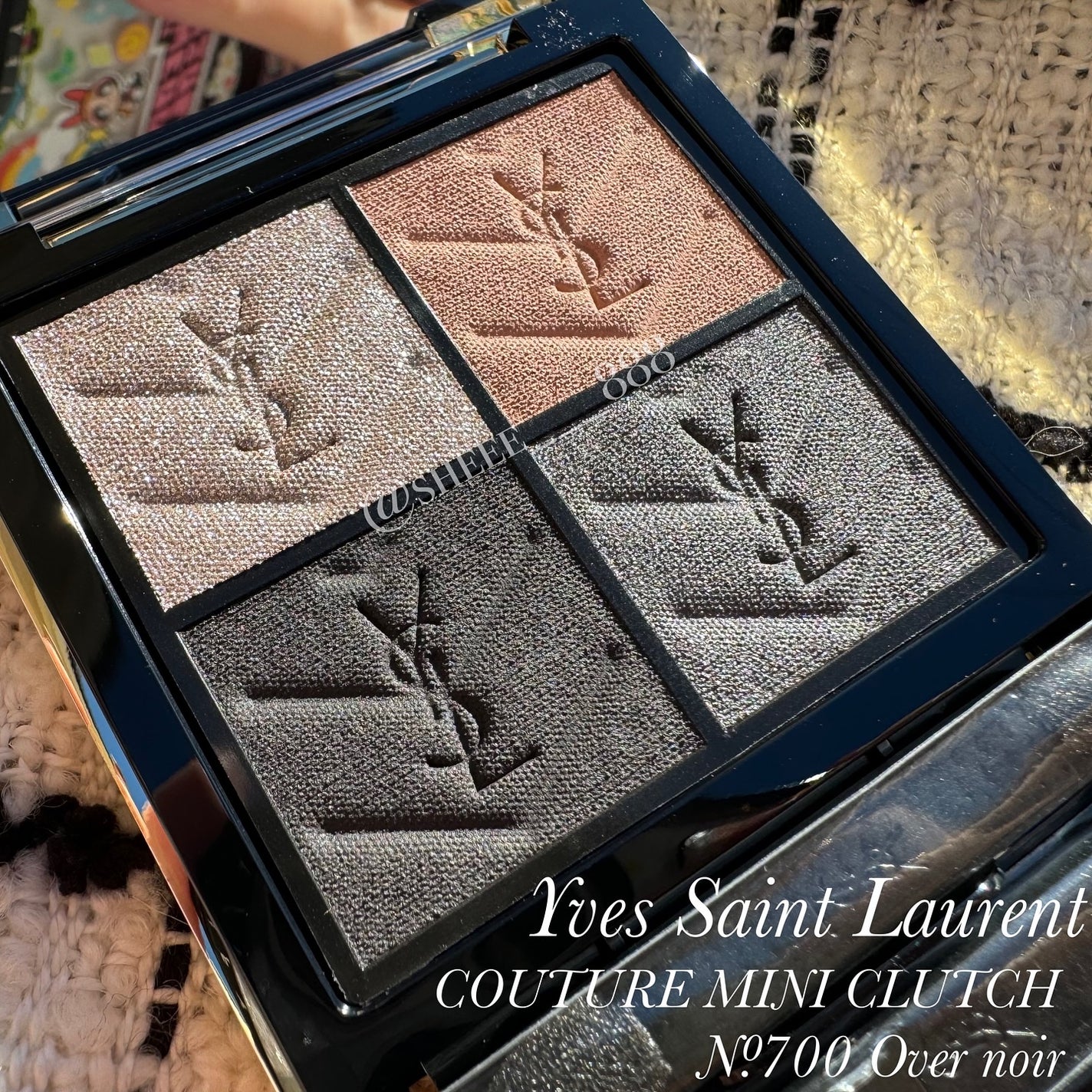 クチュール ミニ クラッチ/YVES SAINT LAURENT BEAUTE/アイシャドウパレットを使ったクチコミ(1枚目)