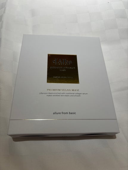 ホワイトトリュフナリシングトリートメントマスク/ダルバ/シートマスク・パックを使ったクチコミ(1枚目)