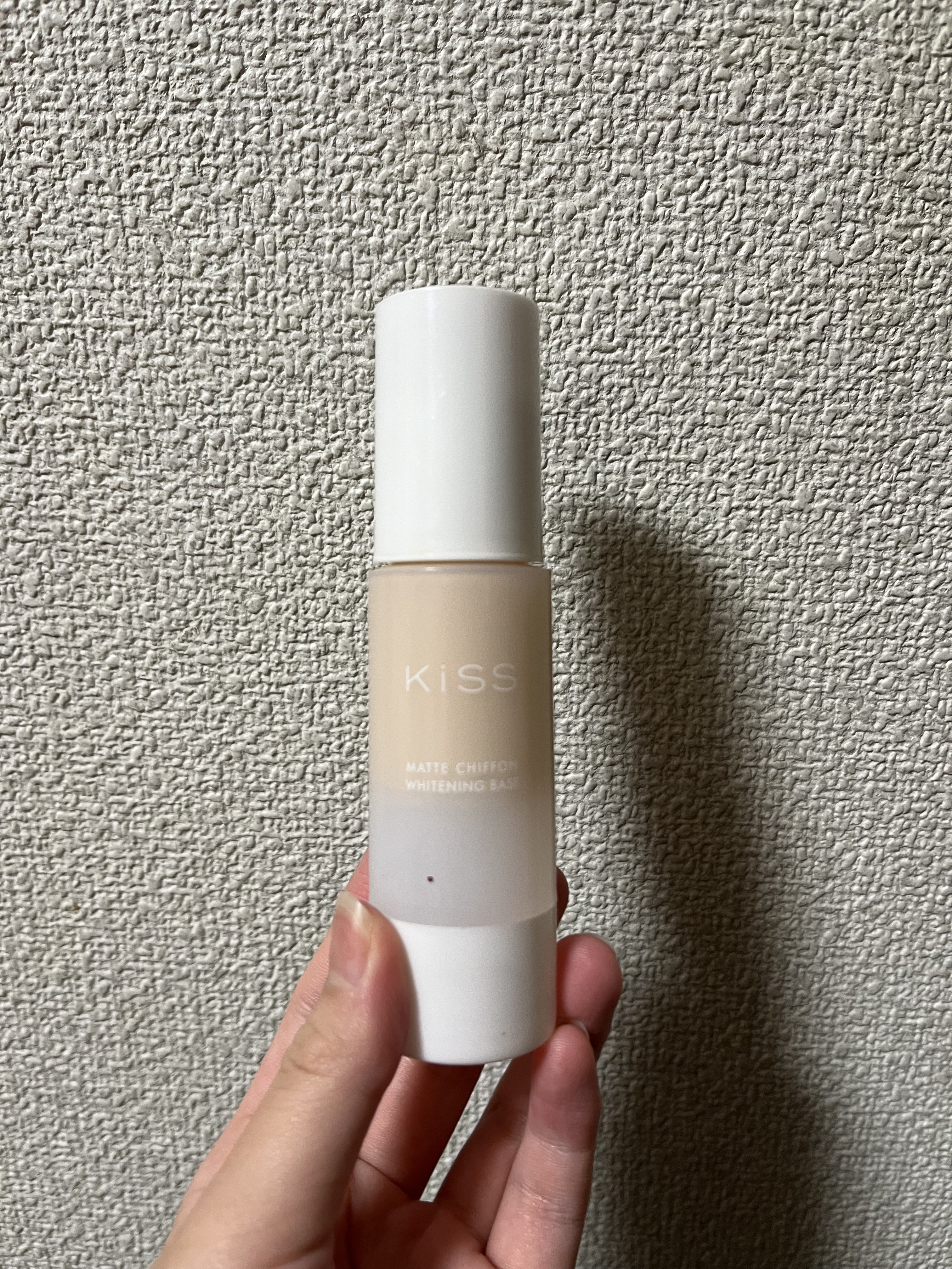 マットシフォン UVホワイトニングベースN/KiSS/化粧下地を使ったクチコミ（1枚目）