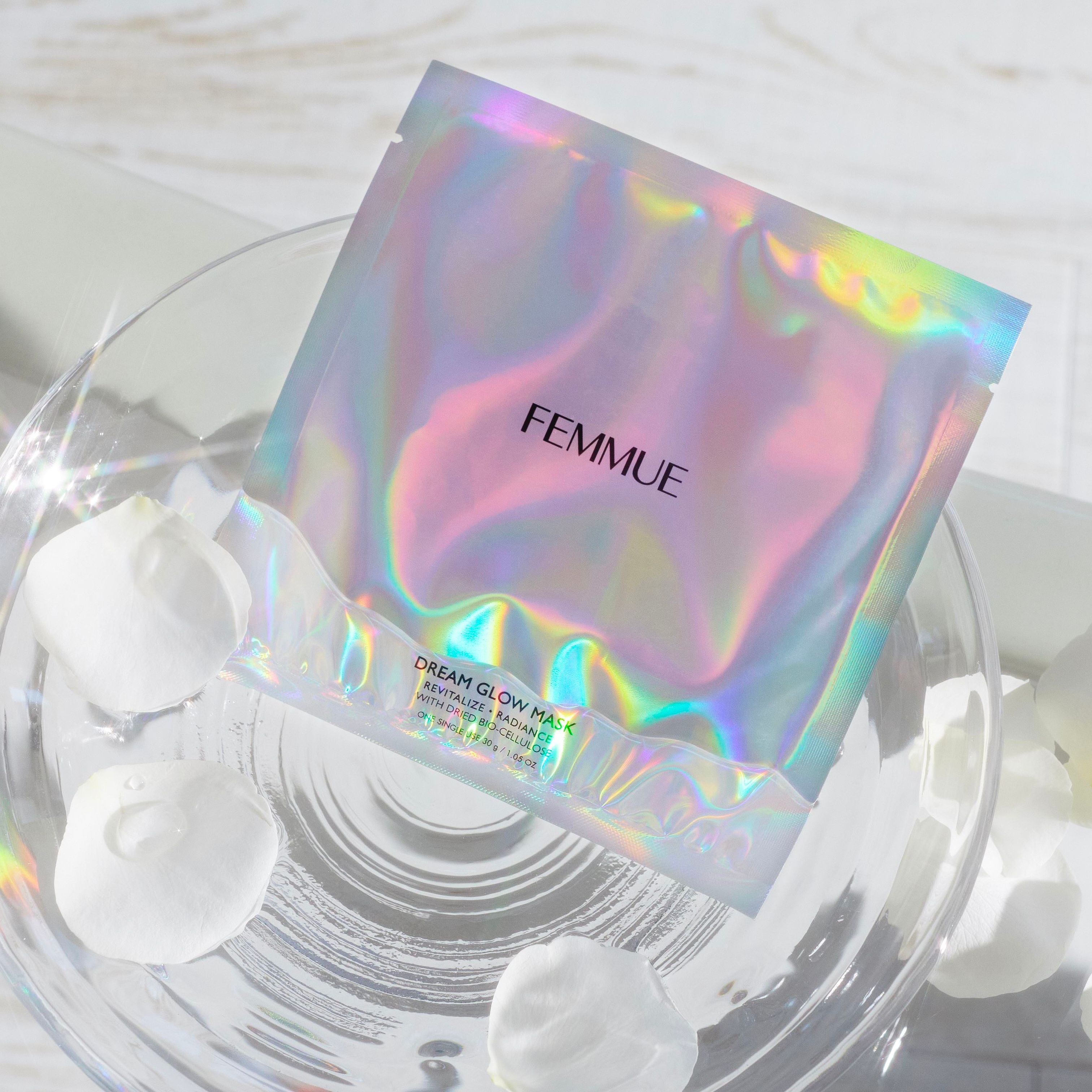 ドリームグロウマスク RR(透明感・キメ)/FEMMUE/シートマスク・パックを使ったクチコミ（1枚目）