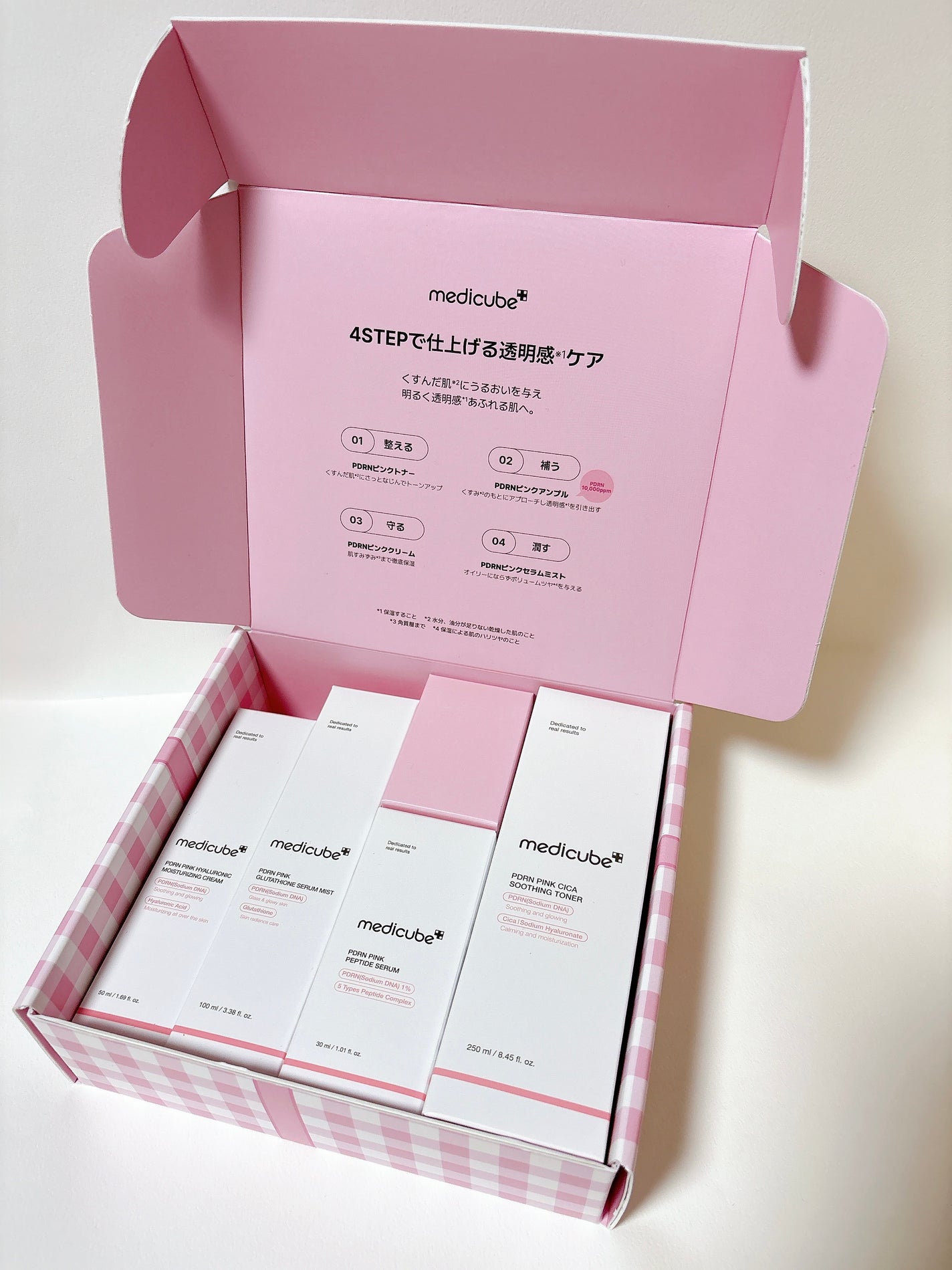 PDRNピンクアンプル PDRN 10,000ppm配合/MEDICUBE/美容液を使ったクチコミ(3枚目)